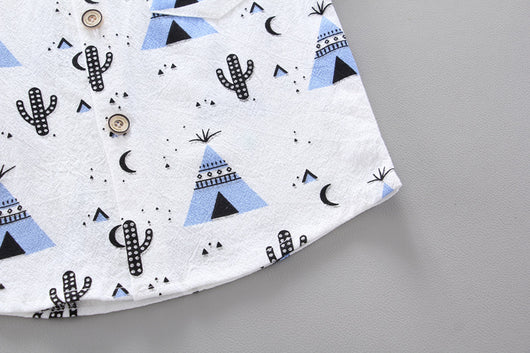 Conjunto de Camisa Triangular Manga Corta - Image 11