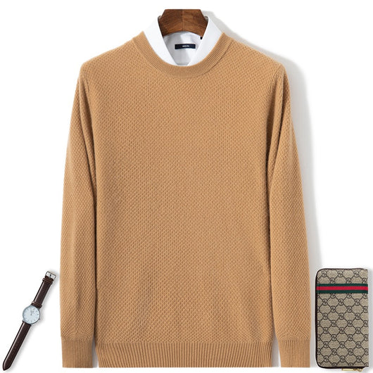 Suéter de Cachemira para Hombre con Corte Holgado - Image 13