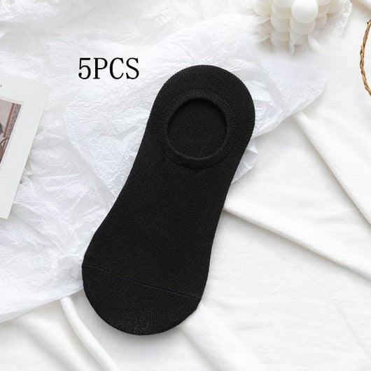 Calcetines Invisibles Unisex Colores Sólidos - Comodidad Discreta para Todos - Image 26
