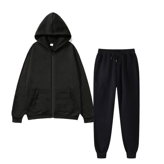 Conjunto Deportivo de Polar para Hombre Color Sólido - Image 9