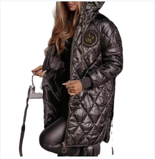 Chaqueta de Algodón Oversize con Cierre de Cremallera - Image 13