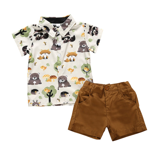 Conjunto Infantil de Verano: Playera y Shorts con Diseños Divertidos - Image 5