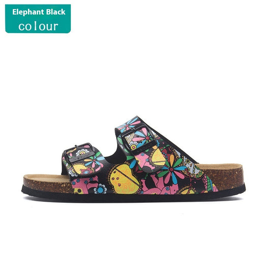 Sandalias Planas de Corcho con Hebilla - Cómodas para Playa y Verano - Image 3