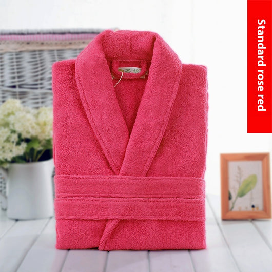 Bata de Baño Térmica de Algodón - Unisex Absorbente y Secado Rápido - Image 8