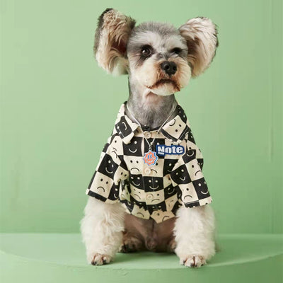 Camisa Denim a Cuadros Pet Fadou - Image 11
