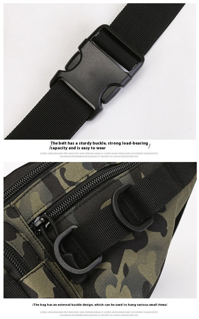 Bolsa de Cintura Multifuncional Impermeable para Hombre - Image 16
