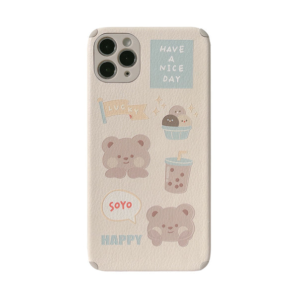 Funda Protectora Osito Té con Leche - Cobertura Total