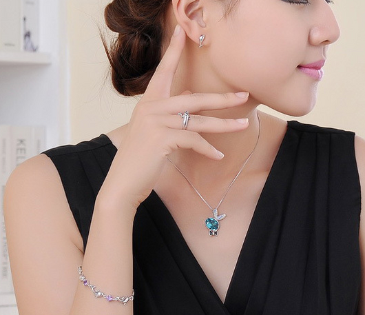 Pulsera de Plata Esterlina 925 con Delfín y Amatista para Mujer - Image 11