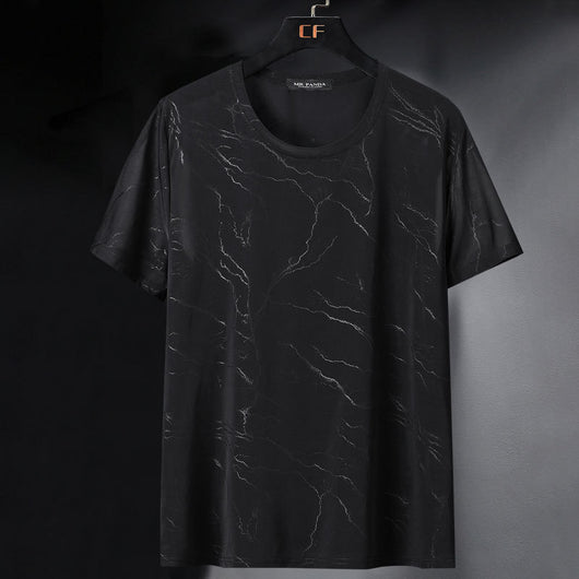 Camiseta Hombre Talla Grande Seda de Hielo Manga Corta - Image 5