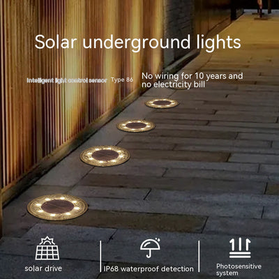 Lámpara Solar para Jardín con Sensor de Movimiento