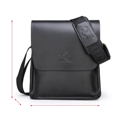 Mochila Casual de Cuero Suave con Diseño Versátil Horizontal y Vertical - Image 7