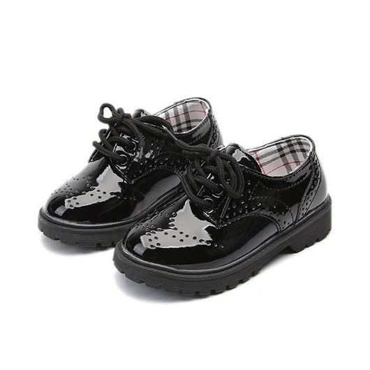 Zapatos Escolares Estilo Británico con Cordones - Calzado de Rendimiento para Estudiantes - Image 7