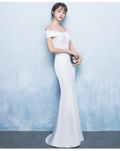 Vestido de Fiesta Elegante con Hombros Descubiertos y Falda Sirena - Image 13