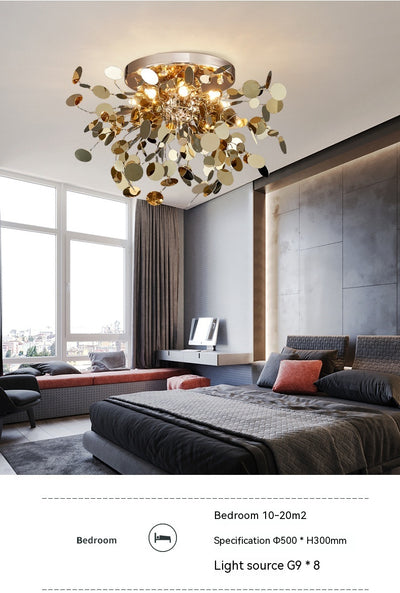 Lámpara Colgante Árbol de Hojas para Sala de Estar - Image 13