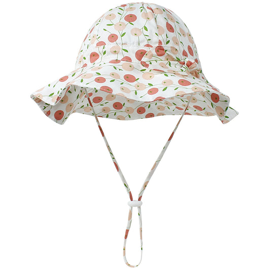 Gorro de Bebé Verano Algodón Floral Estilo Europeo - Image 32