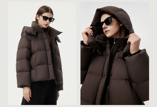 Abrigo Acolchado Grueso para Mujer - Calidez y Estilo - Image 10