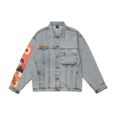 Chaqueta Denim Holgada Estilo Harajuku - Image 3
