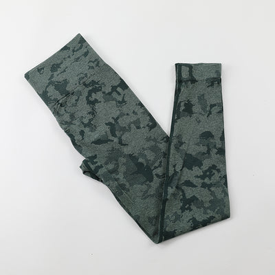 Mallas Yoga Camuflaje Cintura Alta Push Up Deportivas - Image 17