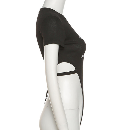 Body Estampado Cuello Redondo Sexy - Image 10