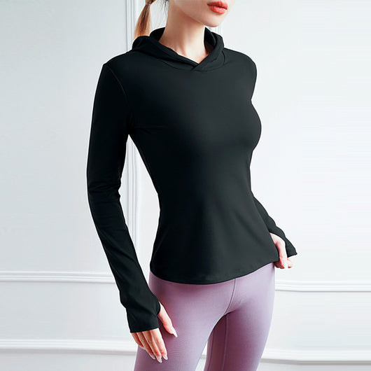 Sudadera Deportiva con Capucha Ajustada de Secado Rápido - Image 9