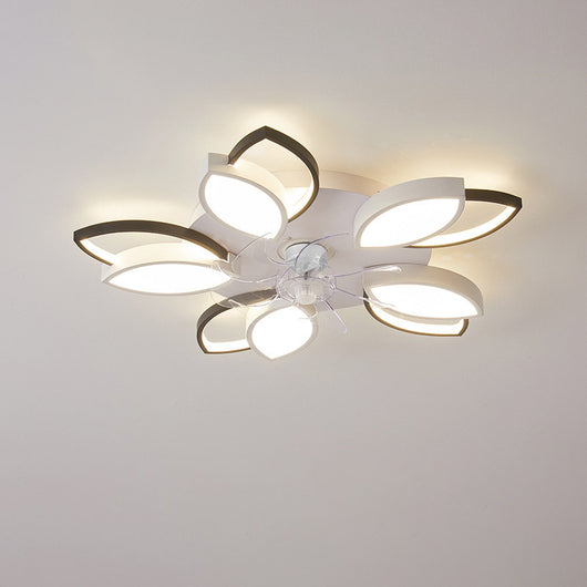 Lámpara de Techo Silenciosa con Ventilador para Dormitorio y Sala - Image 24
