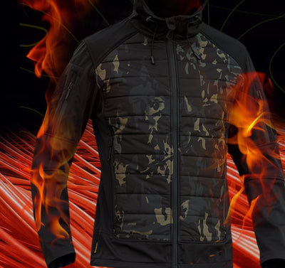 Abrigo Acolchado Camuflaje para Hombre - Chaqueta Commuter - Image 11