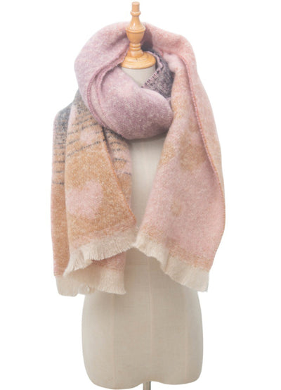 Cuello Térmico Jacquard con Diseño de Amor - Bufanda Versátil Europea - Image 18