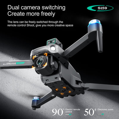 Dron GPS con Pantalla HD, Vuelo Automático y Retorno Inteligente S159 - Image 30