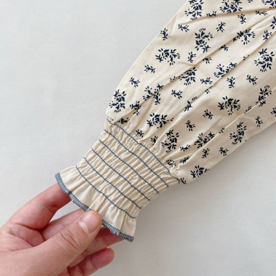 Muñeca Infantil de Manga Larga con Estampado Floral y Forro Suave - Image 5