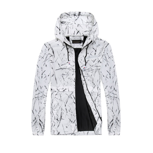 Chaqueta Suelta con Capucha para Hombre - Estilo Moderno y Cómodo - Image 7