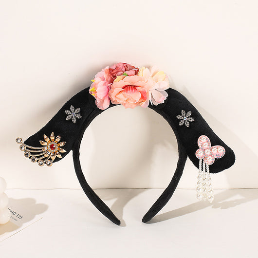 Diadema Princesa Estilo Chino con Borlas Decorativas - Image 15