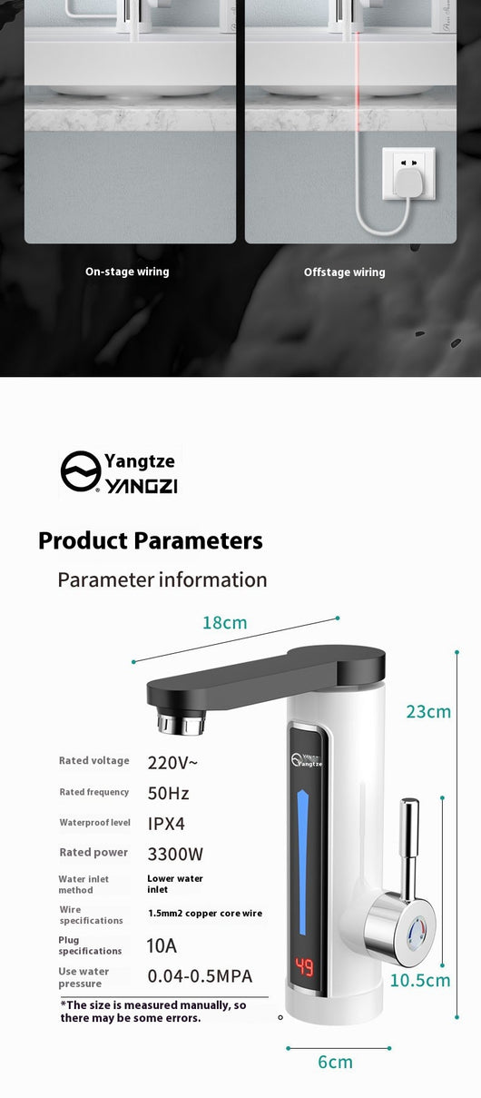 Grifo Eléctrico con Calentamiento Instantáneo - Image 11