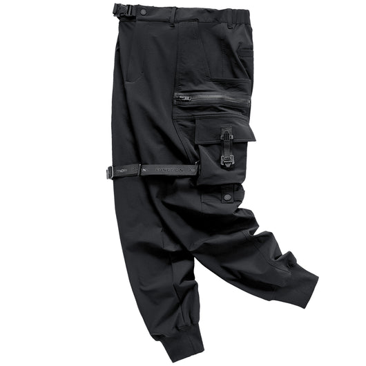 Pantalones Deportivos Holgados con Cordón para Hombre - Image 3