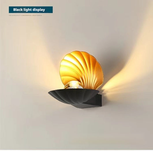 Lámpara de Pared Exterior Minimalista Resistente al Agua con Diseño en Concha Perlada - Image 11