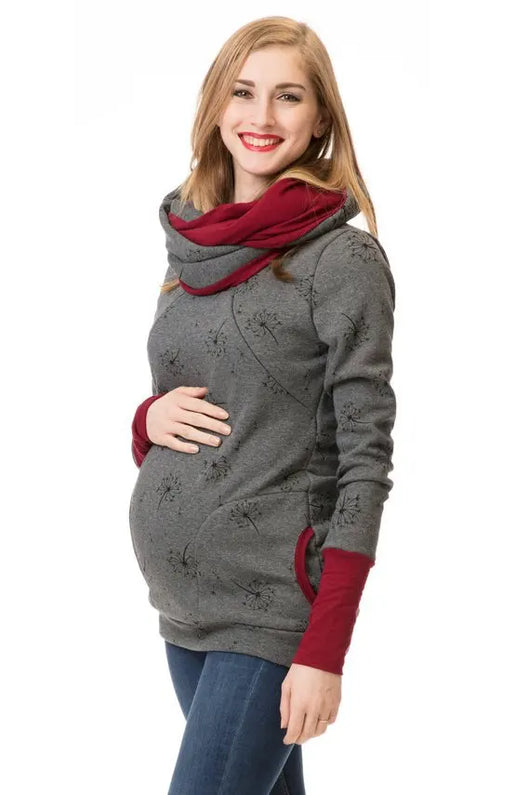 Sudadera con Capucha para Lactancia Materna - Manga Larga Mujer - Image 30