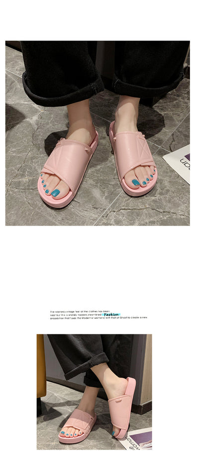 Sandalias Casuales de PVC Color Sólido - Comodidad y Estilo - Image 16