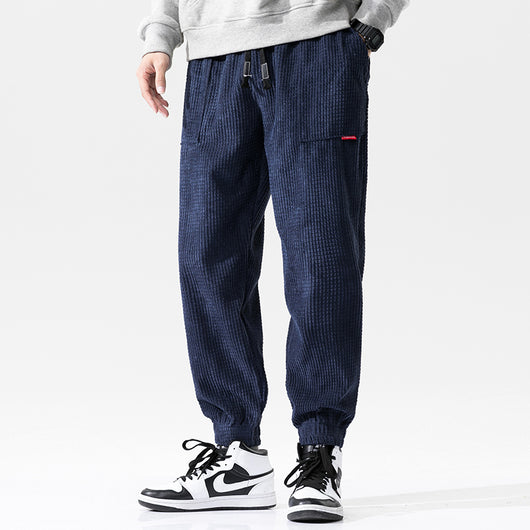 Pantalones de Pana Casual para Hombre - Estilo Deportivo y Profesional - Image 9