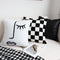 Cojín Decorativo Ajedrez Blanco y Negro para Sala