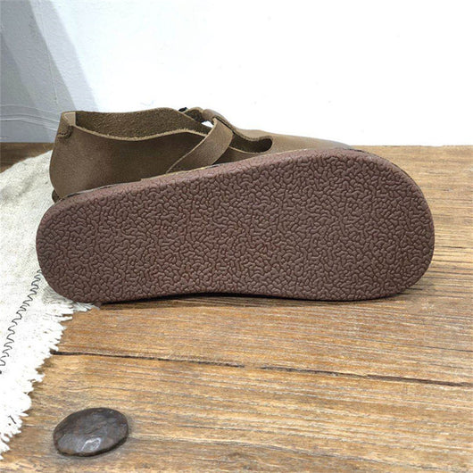 Zapatos Artesanales de Cuero Planos - Comodidad y Estilo - Image 18