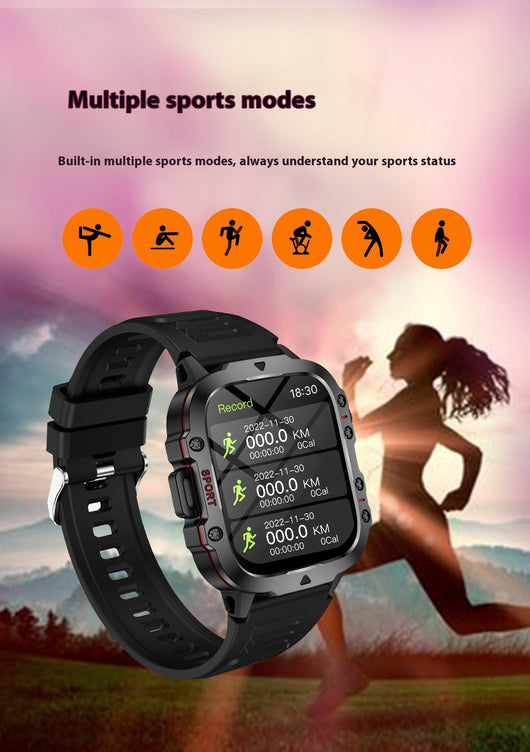 Reloj Inteligente Deportivo para Senderismo con Pantalla Grande - Image 8