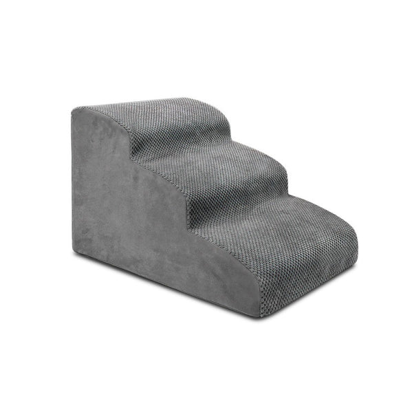 Escalera para Mascotas con Cama Desmontable y Antideslizante