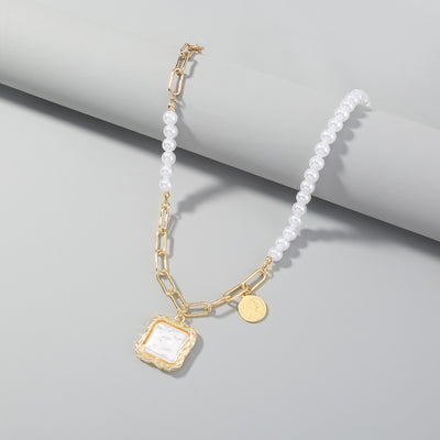 Collar Elegante de Perlas Estilo Barroco - Image 3