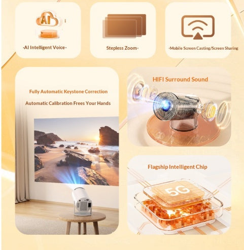Proyector Inteligente Compacto HY300 - Image 5