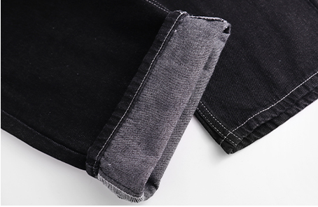 Pantalón Retro Cintura Alta Recto Negro Denim - Image 18