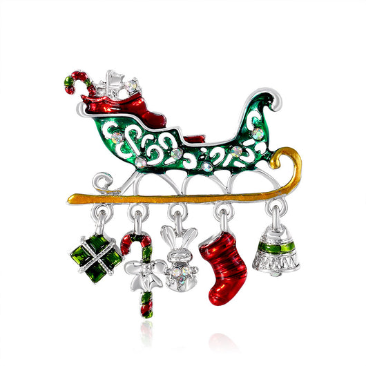 Broche Navideño de Moda en Aleación Metálica - Image 7