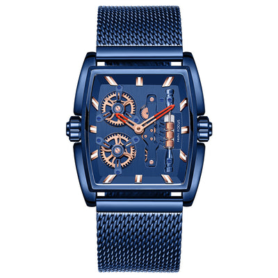 Reloj para Hombre con Malla Tipo Barril y Protección Anti-Milan - Image 9