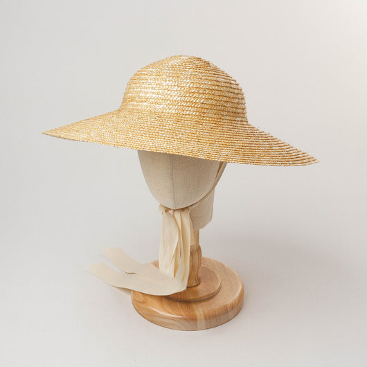 Sombrero de Paja Infantil con Ala Ancha y Correa Ajustable