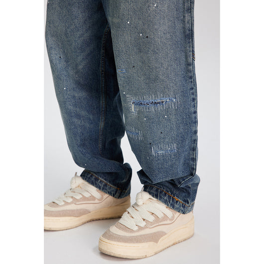 Jeans Rectos Holgados Lavados para Primavera - Versátiles y Cómodos - Image 4