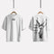 Playera Suelta de Manga Corta Unisex Cuello Redondo - Comodidad Total