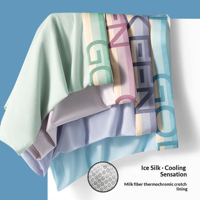 Calzoncillos Hombre Ice-Silk Frescos y Transpirables para Verano - Image 4